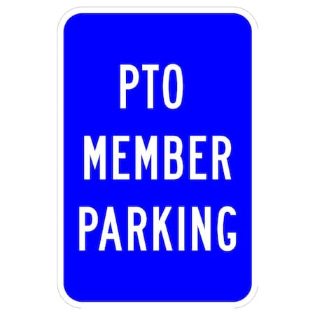 Sign Solutions Usa 12 in W, 18 in H, Aluminum, Blue DCS08DWT1218CUS00177